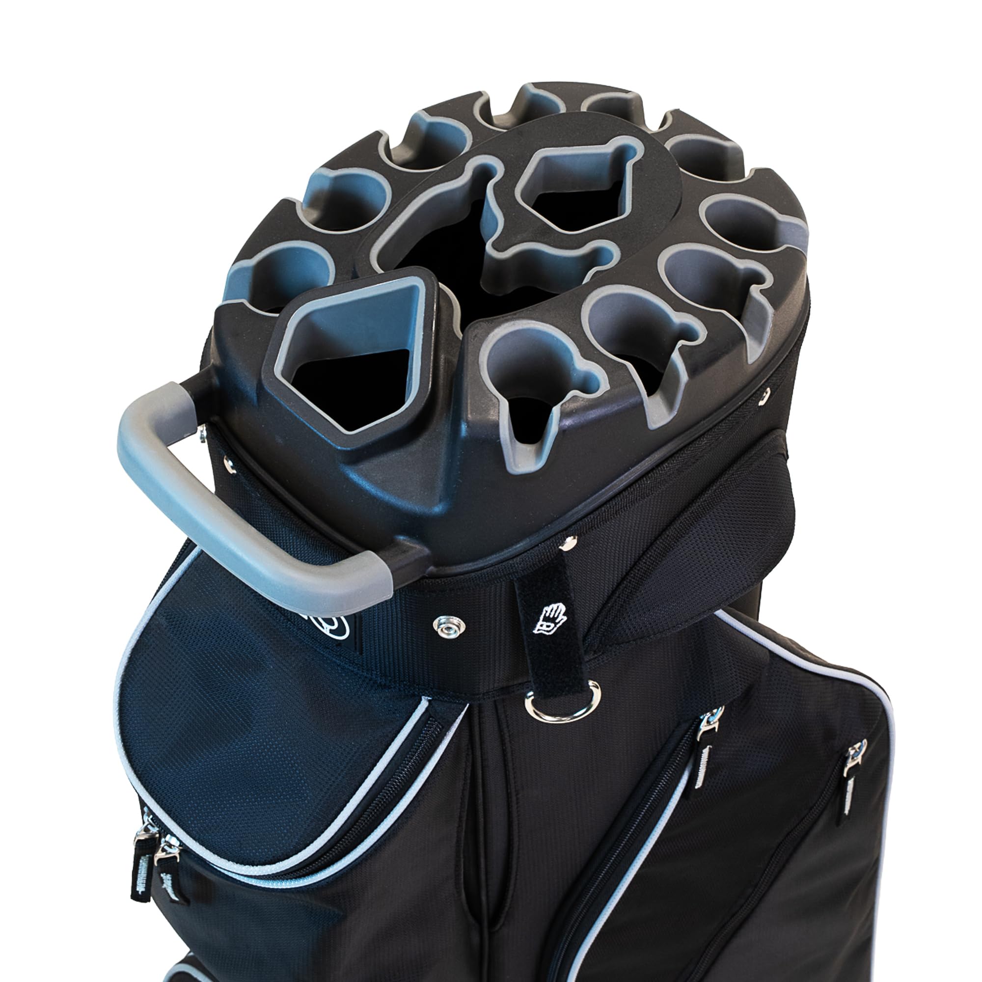 Izzo Golf Vault Golf Cart Bag - Black