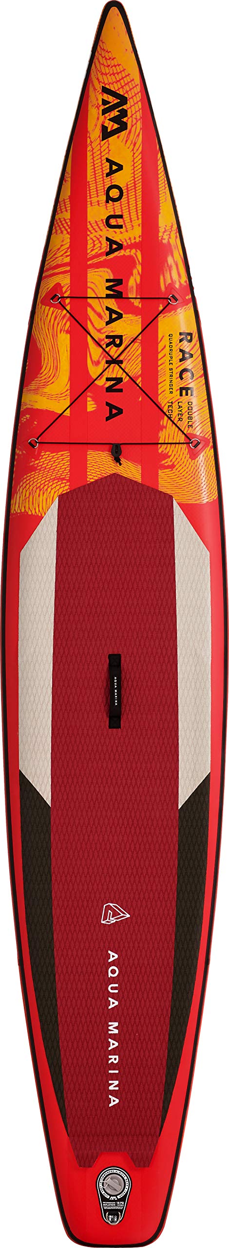 Aqua Marina Race 126 / 381cm Double Layer Quad-Stringer Stand Up Paddleboard Board Package