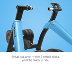 Garmin Tacx Boost Trainer, Indoor Bike Trainer With Magnetic Brake