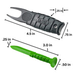 Ka-Bar 9936 Ka-Par Golf Tees & Divot Tool