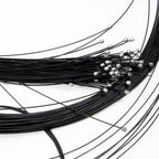 Chooee Teflon Shifter Cable, 2500Mm Mountain Bike Derailleur Cable For Mtb/Road Bike,2Pcs