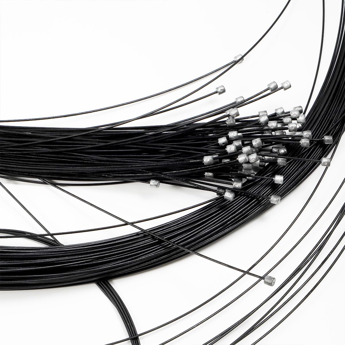 Chooee Teflon Shifter Cable, 2500Mm Mountain Bike Derailleur Cable For Mtb/Road Bike,2Pcs