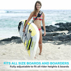 Sup-Now Paddle Board Accessories Carrier Sup Carrying Strap To Carry Paddleboard Accessories For Women And Men