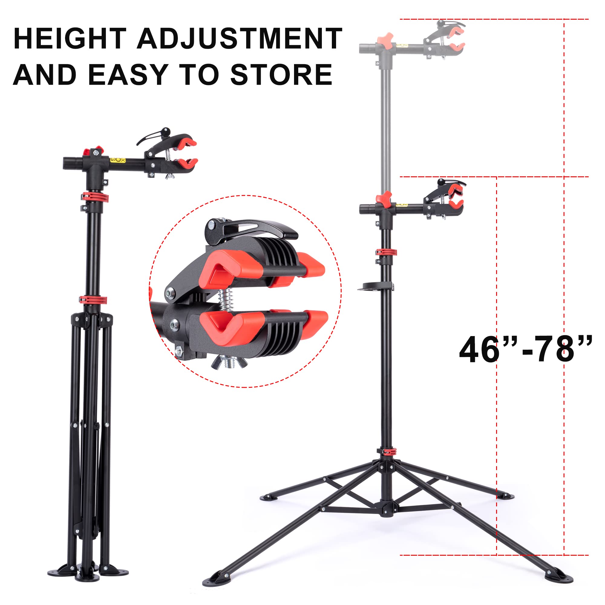 Cxwxc Bike Repair Stand - For Maintenance Workstand Ebike Shop Home Mechanics For E Bike, Mountain And Road
