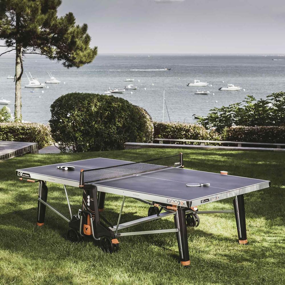 Cornilleau 600X Outdoor Table Tennis Table (Black)