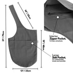 Yogiii Yoga Mat Bag  The Original Yogiiitote Yoga Bag  Sling Mat Tote W/Large Side Pocket & Zipper Pocket  Yoga Mat Carrier Fits