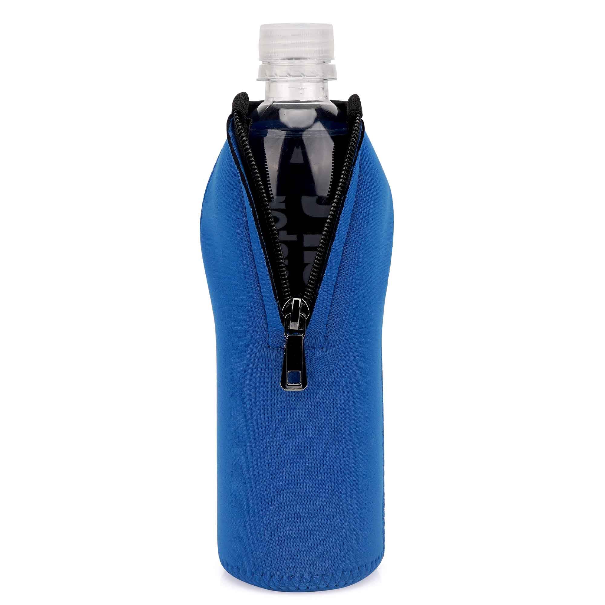Linkidea Disposable Water Bottle Sleeve Compatible with Smartwater 16.9/20Fl Oz, Evian 16.9Fl Oz, Insulated Neoprene Plastic Bot