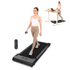 Lichico Walking Pad Under Desk Treadmill, Portable Small Treadmills For Home And Office, 2.5Hp Super Quiet Brushless Motorized W