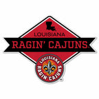 Rico Industries Ncaa Louisiana-Lafayette Ragin Cajuns Diamond Shape Cut Pennant - Home And Living Room D  Cor - Soft Felt Ez To