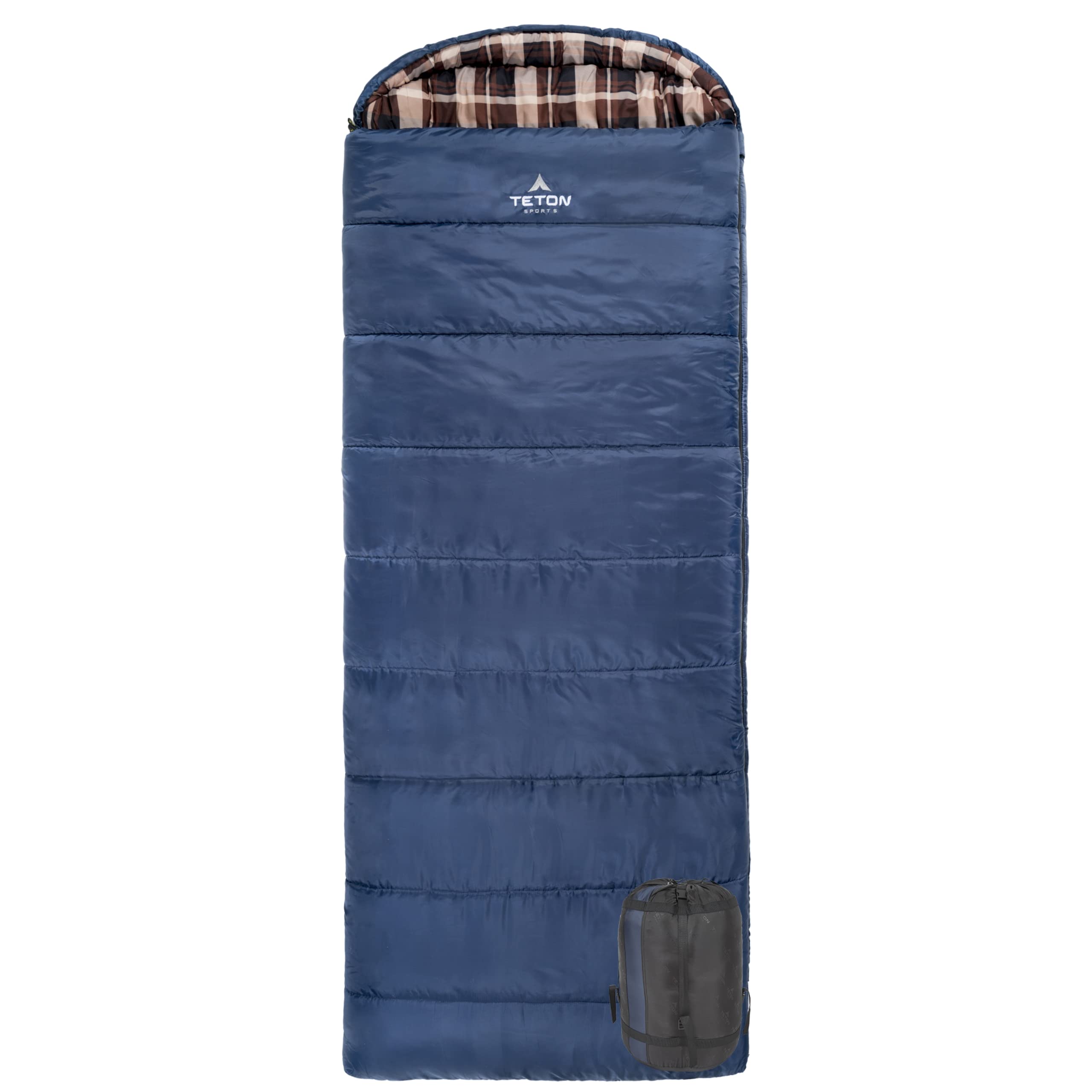 Teton Sports Celsius Xl -32C/-25F Sleeping Bag; Cold Weather Sleeping Bag; Great For Family Camping; Free Compression Sack