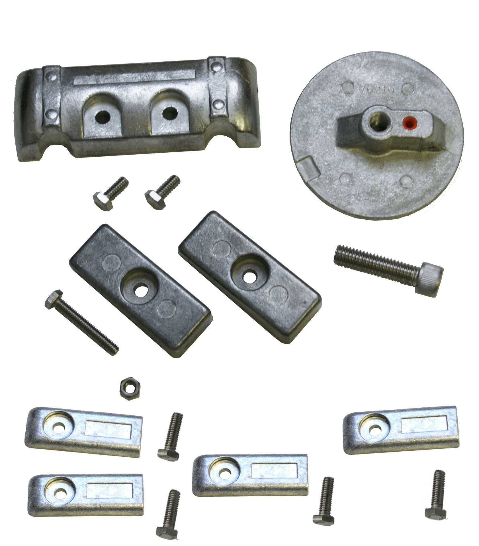 Tecnoseal Anode Kit W/Hardware - Mercury Verado 6 - Zinc