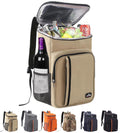 Bagtopia Camping Cooler Backpack 25 Cans, Leak Proof Soft Insulated Compartments Thermal Bag, Portable Lightweight Beach Travel