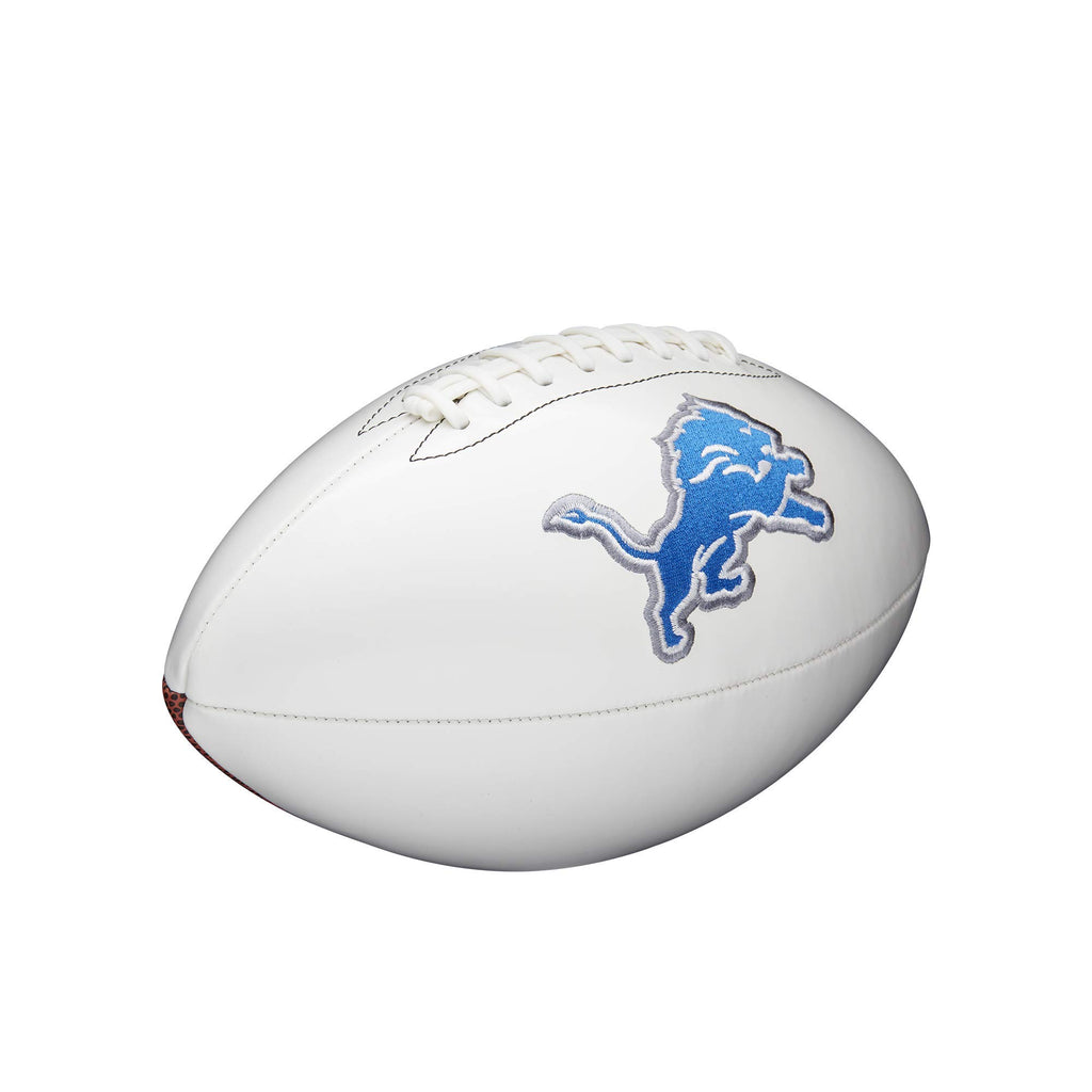 Wilson Nfl Live Signature Autograph Football - Official Size, Detroit Lions