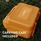 Gas One Butane Fuel Camp Stove - Crate Series - Mini Stove For Camping, Hiking - Portable Gas Stove With Spiral Flame - Even Hea