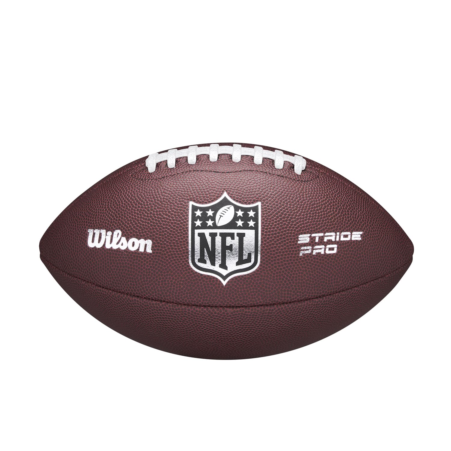 WILSON Stride Pro Eco Football - Official Size, Brown