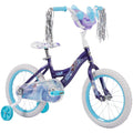 Huffy Disney Frozen 2 16'' Girls' Bike, Ideal For Ages 4-6 Years Old, Removable Training Wheels, Whimsical Wintry Graphics, Stur