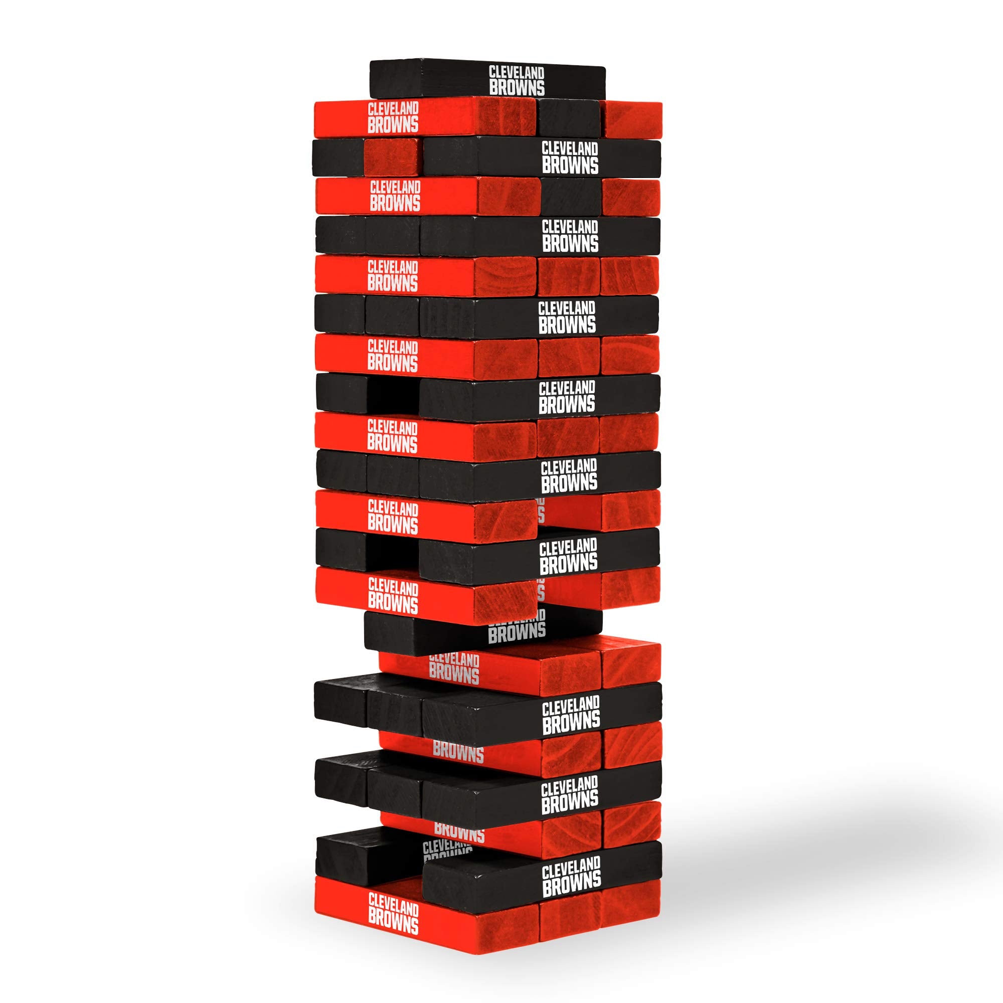 Wild Sports NFL Cleveland Browns Table Top Stackers 3 x 1 x .5, Team Color