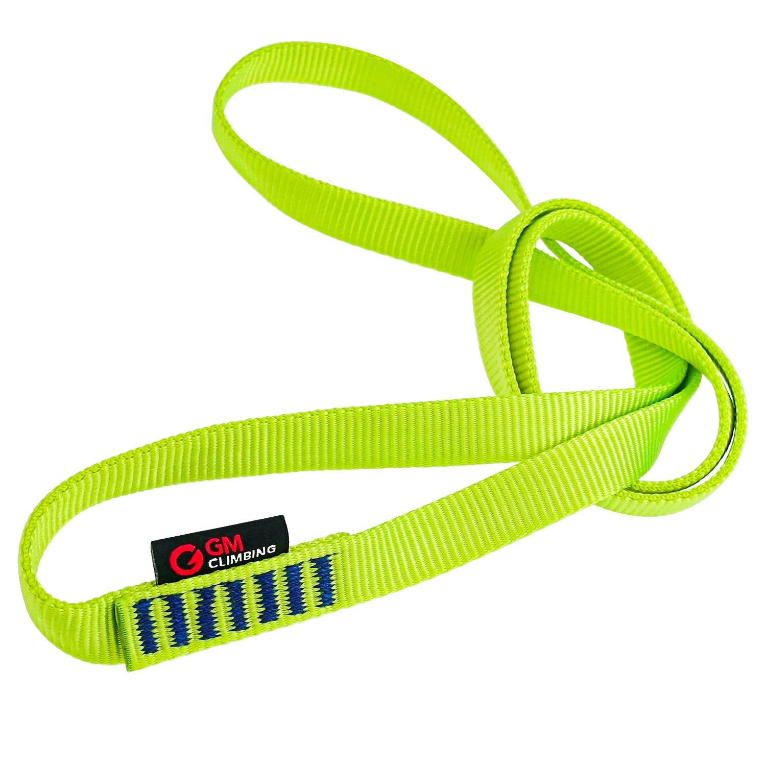 Gm Climbing Pack Of 3 16Mm Nylon Sling Runner 60Cm / 24Inch (Green Sling)