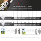 Men      S Golf Glove Left Hand Right With Ball Marker Value 2 Pack, Weathersof Grip Soft Comfortable, Fit Size Small Medium Ml