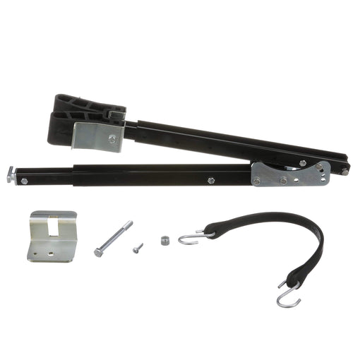 Attwood 460-Adj Adjustable Transom Saver, 36 To 60 Inches, Steel Construction, Rubber Pads, Corrosion-Resistant Black Finish