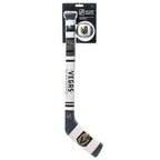 Franklin Sports Vegas Golden Knights Nhl Mini Soft Hockey Stick Set - Nhl Team Soft Foam Mini Hockey Stick And Ball Set - Great