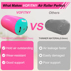 Vofitny Gymnastics Air Barrel Octagon Mat Tumbler Back Handspring Trainer For Home/Gym/Tumbling