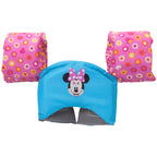 SwimWays Disney Minnie Swim Trainer, US Coast Guard Approved Life Vest Kids Swim Vest, Arm Floaties & Life Jackets for Kids 33-5