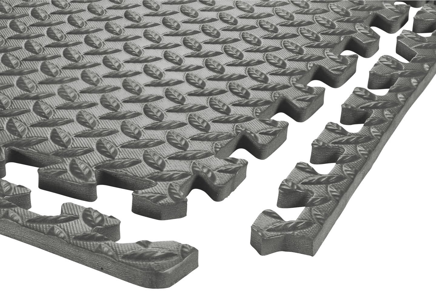 Sivan Health And Fitness Puzzle Exercise Mat Eva Foam Interlocking Tiles-Protective Flooring For Gym, Garage Flooring, Playroom,