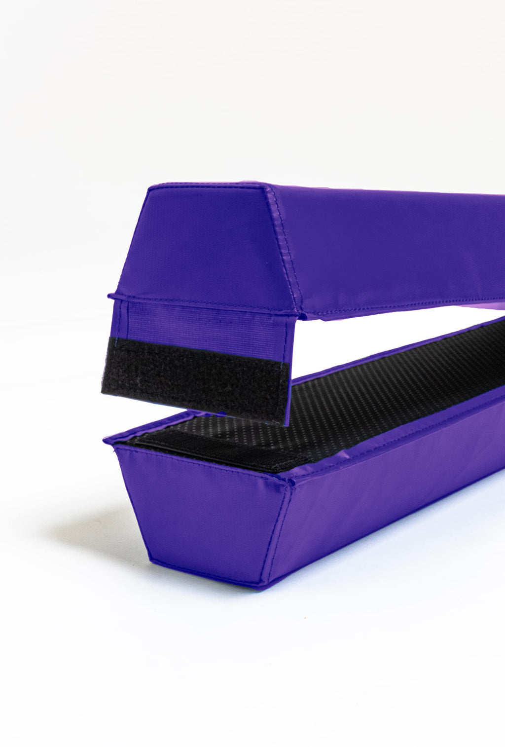 We Sell Mats - 6 Foot Pro Balance Beam - Vinyl Surface Folding Beam - Durable Gymnastics Beam - Purple