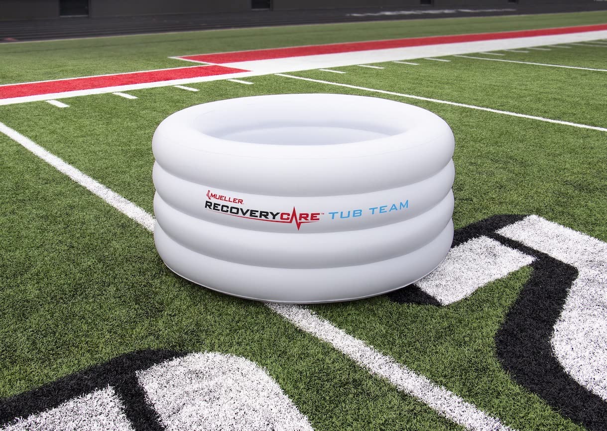 Mueller Sports Medicine Recoverycare Tub, Inflatable Ice Tub, Cold Therapy, Team Size