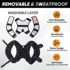 APEXUP 20lbs Weighted Vest with Washable Layer, Weight Vest for Women Men, Workout Equipment for Strength Training Running (Blac