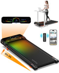 Lysole Walking Pad Treadmill With Incline,Treadmills For Home And Office,340 Lb Capacity,4 In 1 Portable Under Desk Treadmill Wi