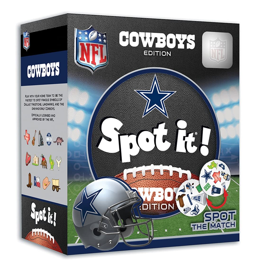 MasterPieces NFL Spot It! Dallas Cowboys Edition, 84 months to 1200 months