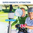 Genew Adjustable Rangefinder Magnetic Holder Strap For Easily Stick Golf Rangefinder On Golf Cart Railing Bar Or Frame For Nikon