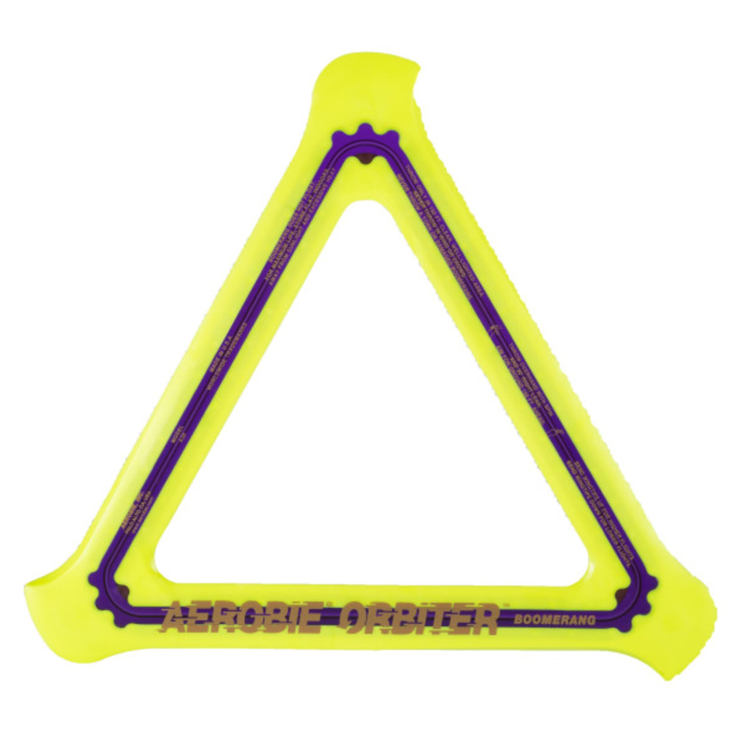 Aerobie Orbirter High Performance Boomerang, Outdoor Flying Disc, Returning Boomerang, Flying Ring for Kids Parties and Backyard