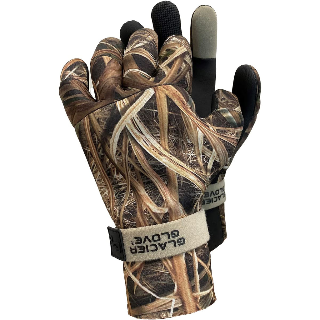 Glacier Glove Pro Waterfowler Gloves - Xl - Shadowgrass Blades