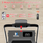 Howhai Walking Pad Treadmill With Incline, 2 In 1 Foldable Under Desk Treadmills For Home/Office, Portable Treadmill With App, B