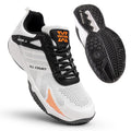 Vector X All Court Unisex Tennis Badminton Shoes For Men, Women Boys|Knitted + Tpu Fusing Upper, Eva Midsole, Rubber Sole|Lightw
