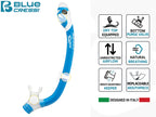 Cressi Mini Bonete Pro Dry Set, Blue/White, S/M