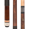 ASKA L2 2-Piece Pool Cue Stick, 58-inches Hard Rock Canadian Maple, 13mm Hard Tip (Brown 19-Ounce)