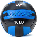 Jfit Wall Ball, 10 Lb, Blueblack