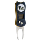Team Golf Ncaa Pittsburgh Panthers Retractable Divot Tool With Double-Sided Magnetic Ball Marker, Features Patented Single Prong