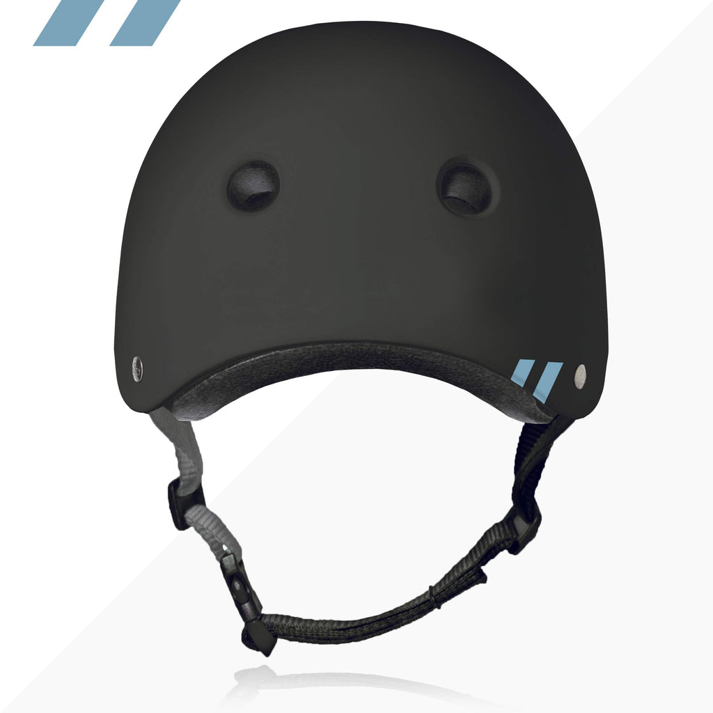 80Six Dual Certified Kids Bike, Scooter, And Skateboard Helmet, Black Matte, Junior - Ages 5+
