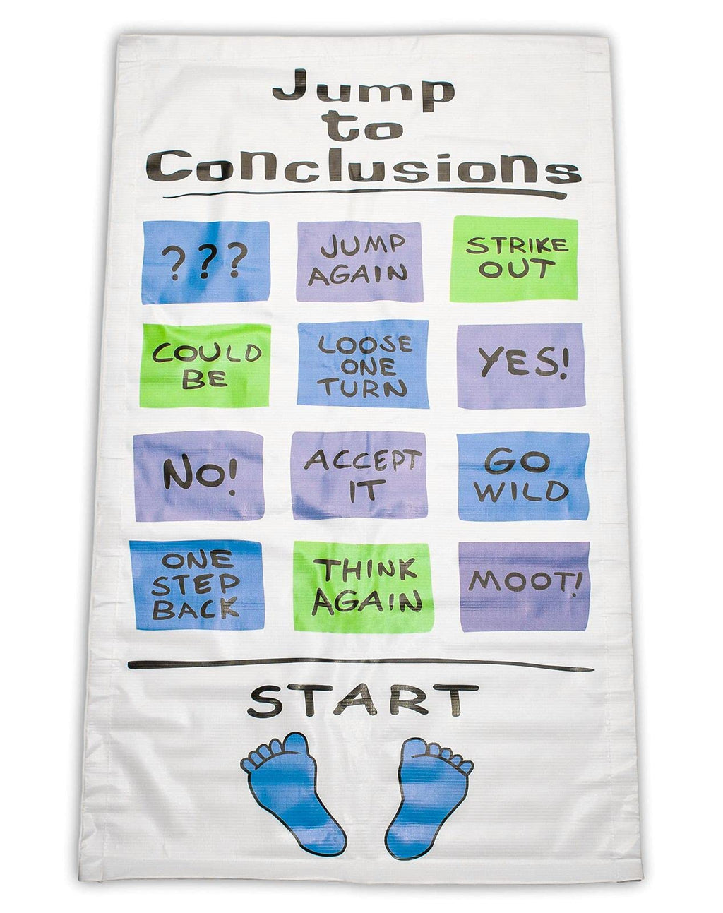 Initech Jump To Conclusions Mat Office Space 24 X 40 In.