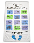Initech Jump To Conclusions Mat Office Space 24 X 40 In.