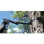 Hme Durable Easy-To-Attach Secure Better Tree Stand Bow Hanger Strap-On W/Two Accessory Hooks & Heavy-Duty Ratchet Strap - Exten