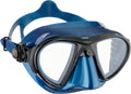 Cressi Nano 2-Lens Mask, Blue Metal