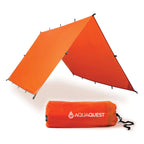 Aquaquest Survivor High Visibility Tarp - Portable Safety Shelter Or Emergency Rain Fly - Disaster Preparedness Must Haves For H