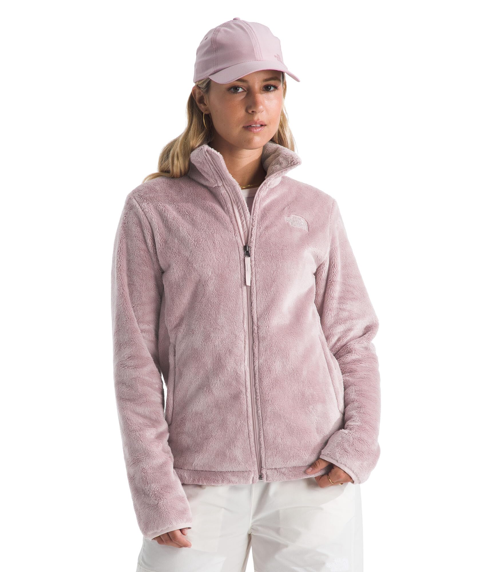 The North Face Womens Osito Full Zip Fleece Jacket (Standard & Plus Size) - Soft & Lightweight Fleece, Secure Zip Pockets, Meta