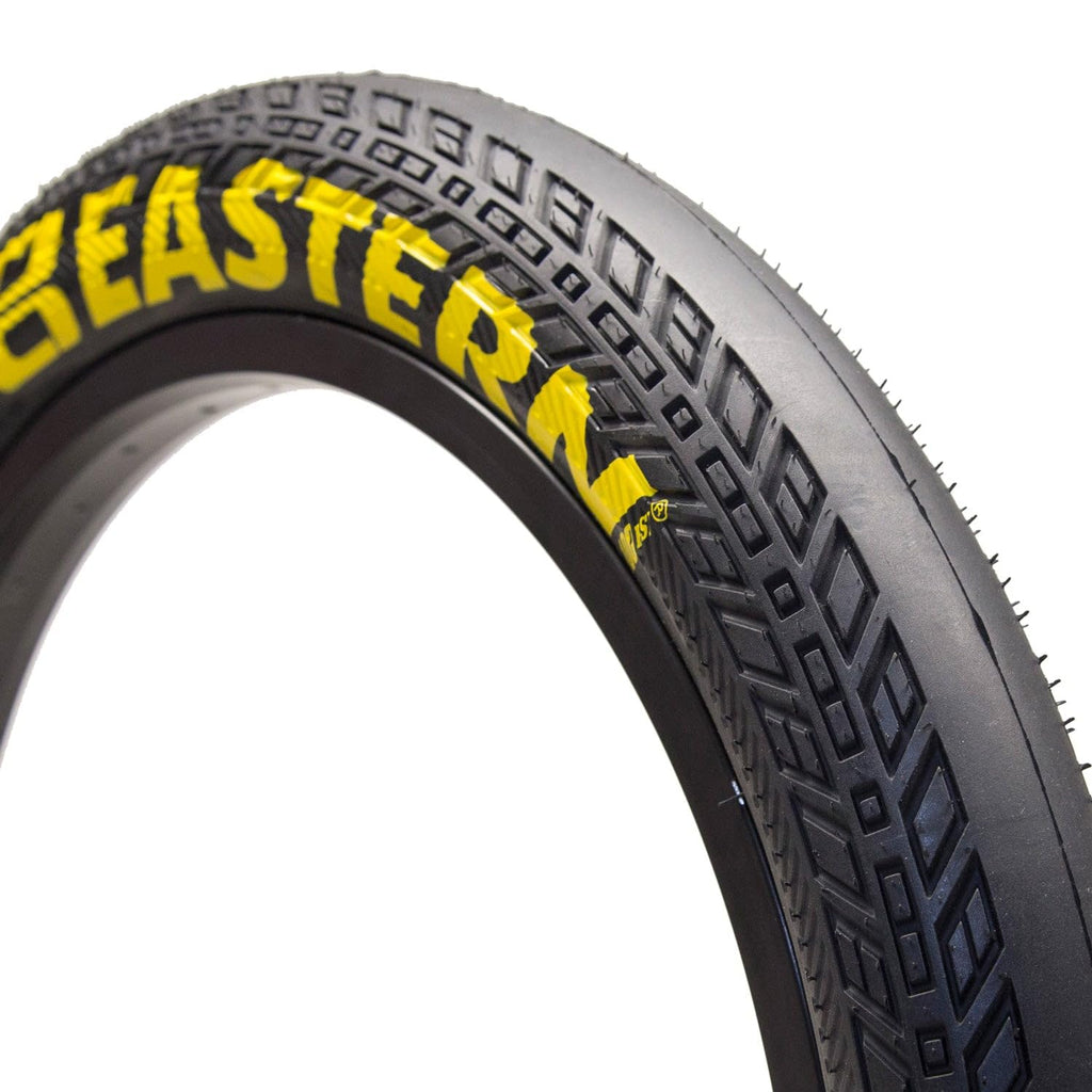 Eastern Bikes Squealer 100Psi 20X2.4 Bmx Tire (Black & Yellow)